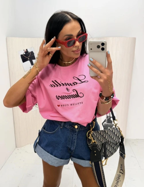 T-shirt la milla rozowy.jpg